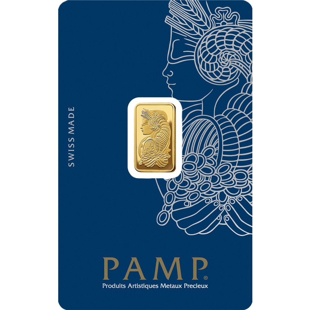 Pamp Suisse Fortuna 2,5 Gramm 999.9 Goldbarren