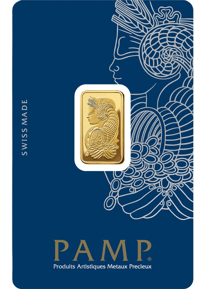 Pamp Suisse Fortuna 5 Gramm 999.9 Goldbarren