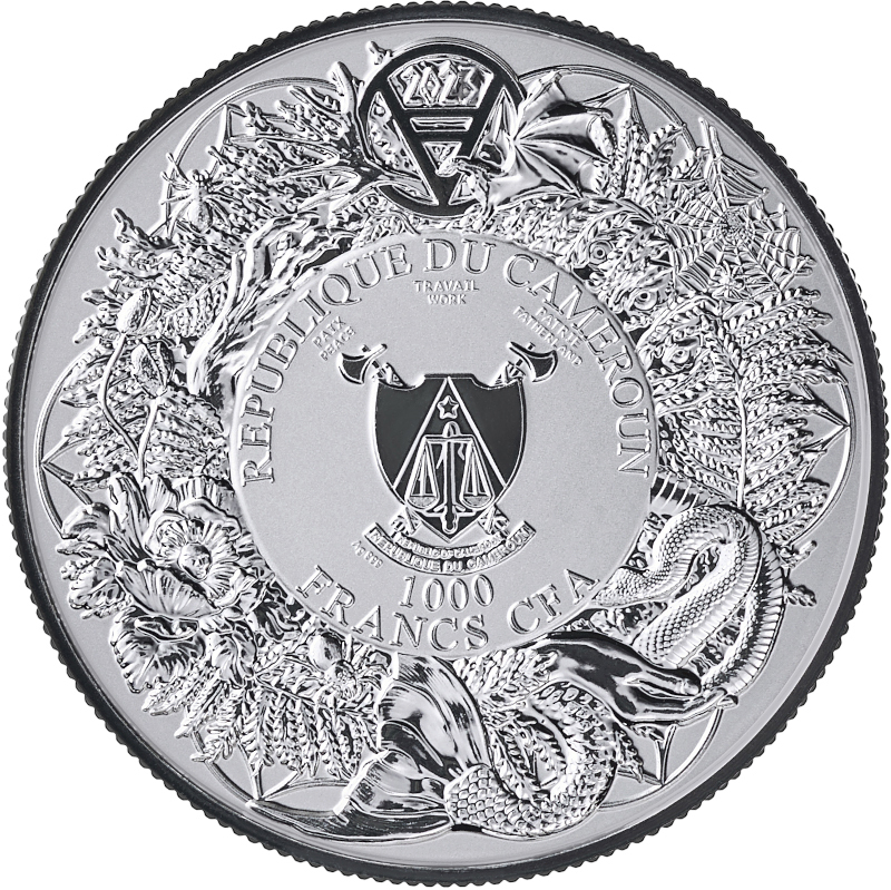 Silbermünze 2 oz Slavik Bestiary - Domowik #2. - 2024 BU mit Zertifikat 999 Silber – Bild 3