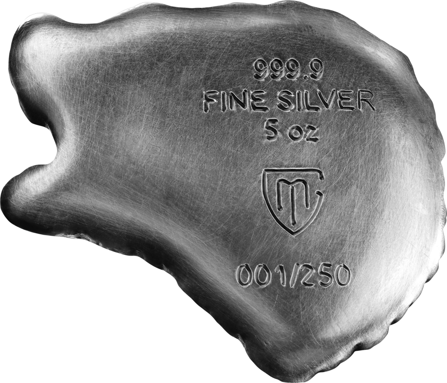 Germania Mint Silberbarren 5 oz Bearlin 2025 Antik Finish Gussbarren 999 Silber – Bild 2