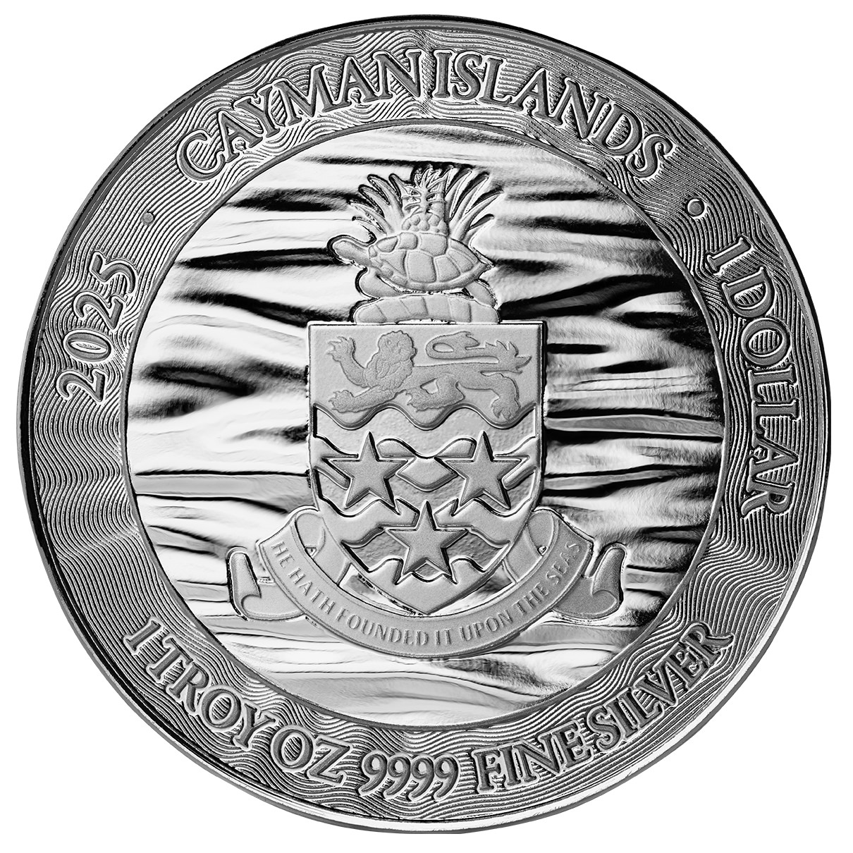 Silbermünze 1 oz Cayman Islands - Cayman Sea Life - Marlin 2025 Silber Münze 999 – Bild 3
