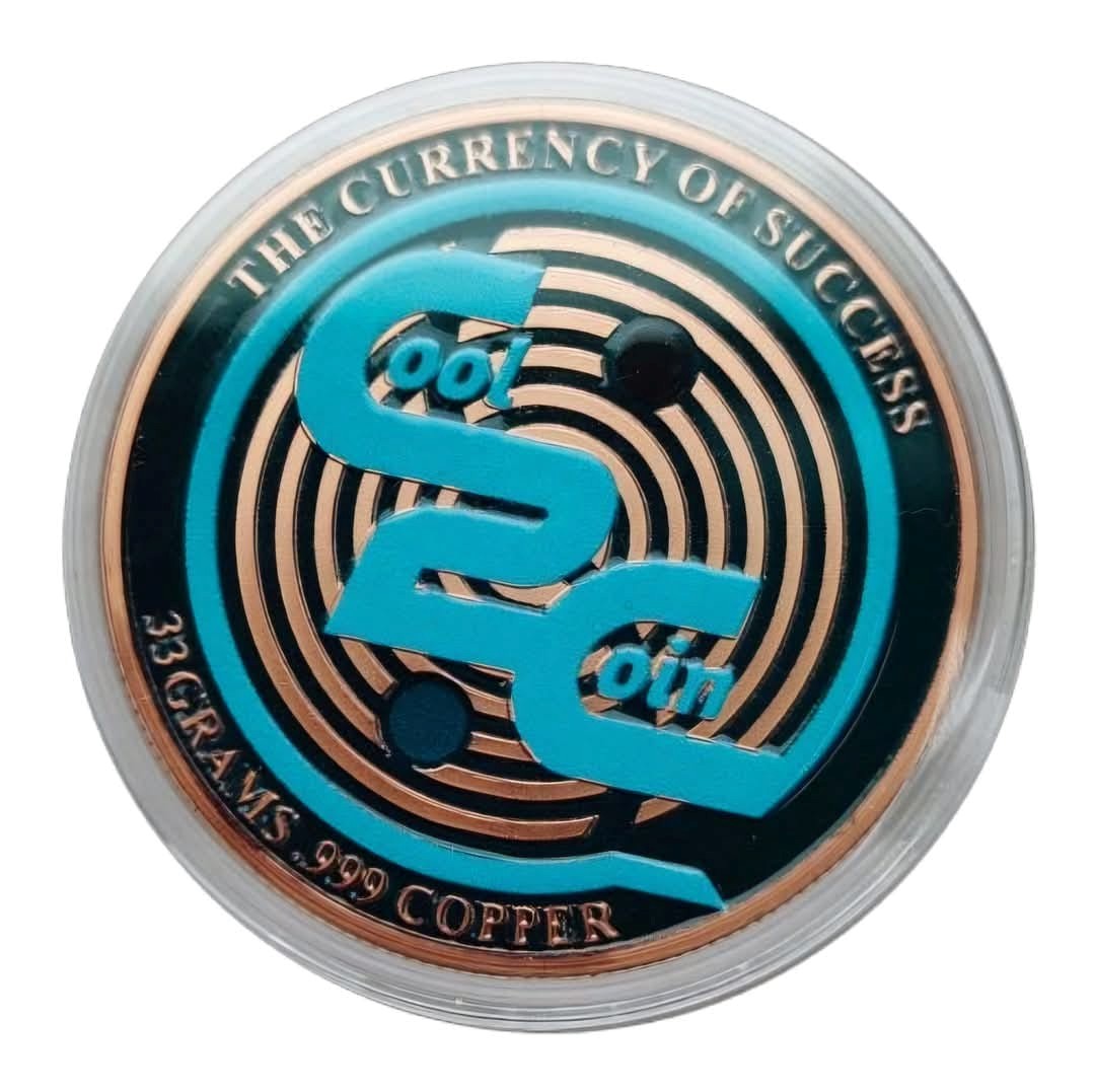 Kupfermedaille 33 Gramm Cool2Coin 420 Lunar Dragon Proof Color Kupfer Medaille – Bild 4