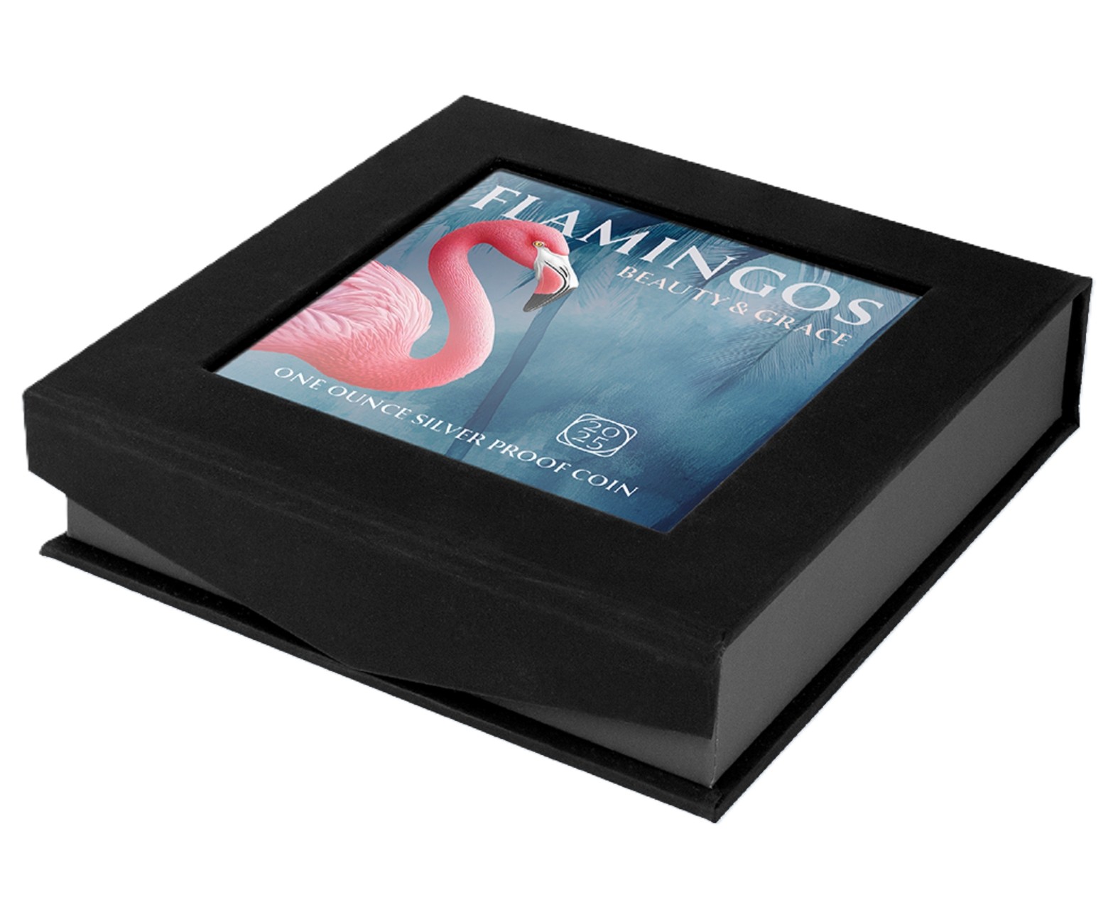 Silbermünze 1 oz Flamingo Rosegold 2025 Silber Münze Niue 999 PP – Bild 8