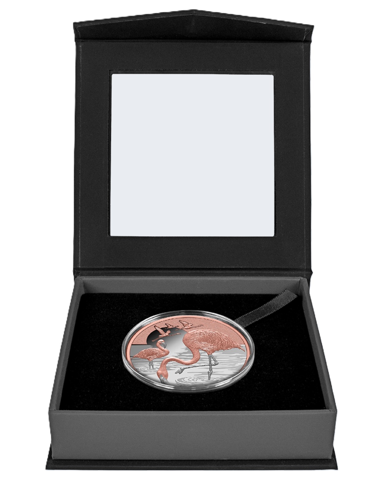 Silbermünze 1 oz Flamingo Rosegold 2025 Silber Münze Niue 999 PP – Bild 5