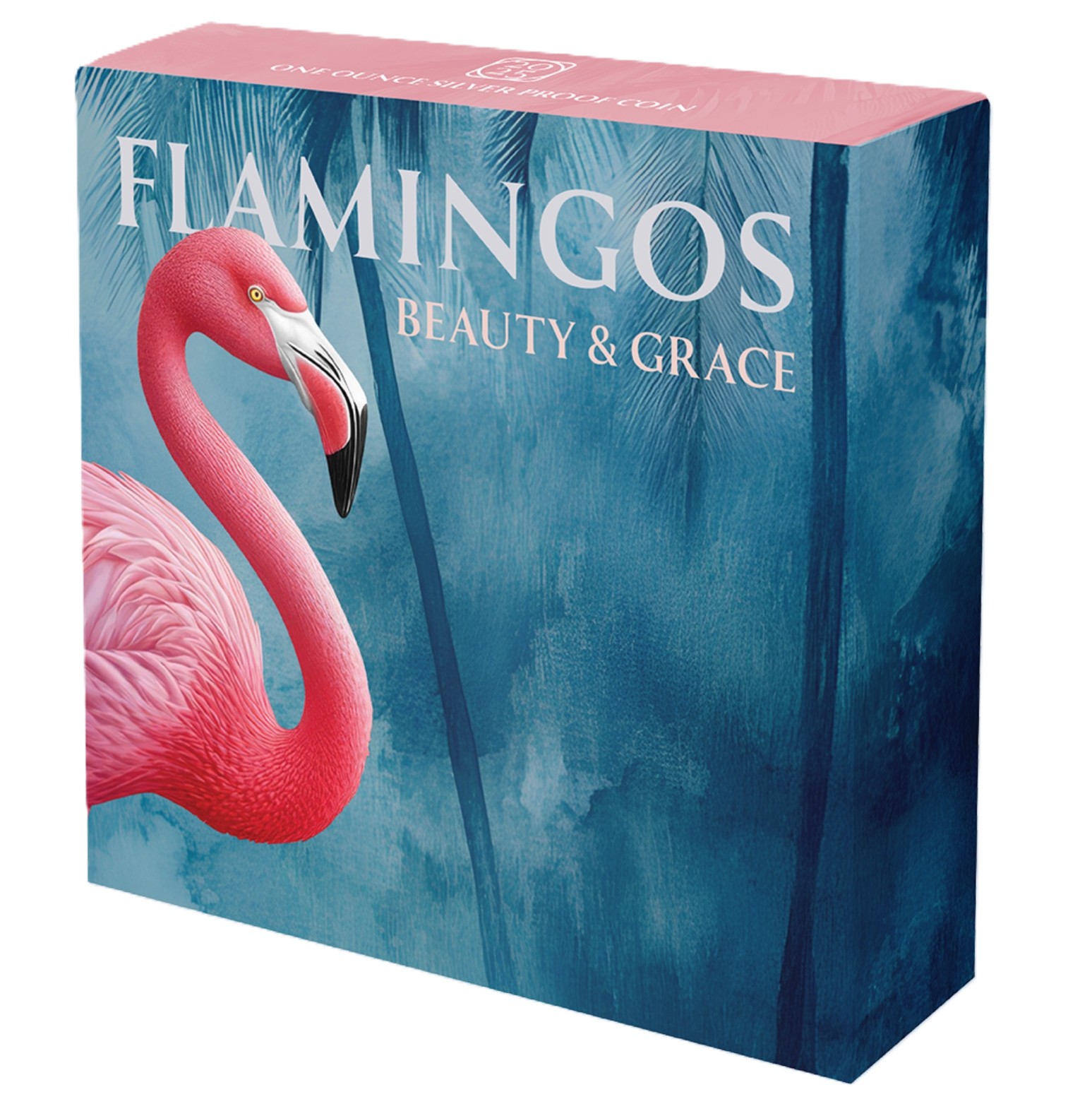 Silbermünze 1 oz Flamingo Rosegold 2025 Silber Münze Niue 999 PP – Bild 9