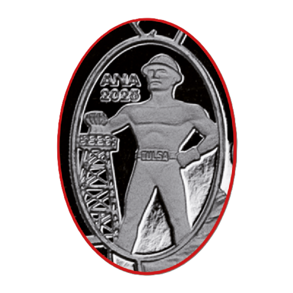 Silbermünze 1 oz Somalia Elefant 2025 Privy ANA Oklahoma City Box Zertifikat PL – Bild 4