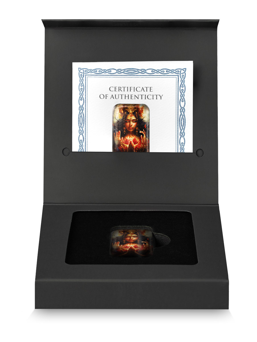 Silberbarren 2 oz Germania Mint Diwali Lakszmi Gussbarren Silber Barren 999 – Bild 4