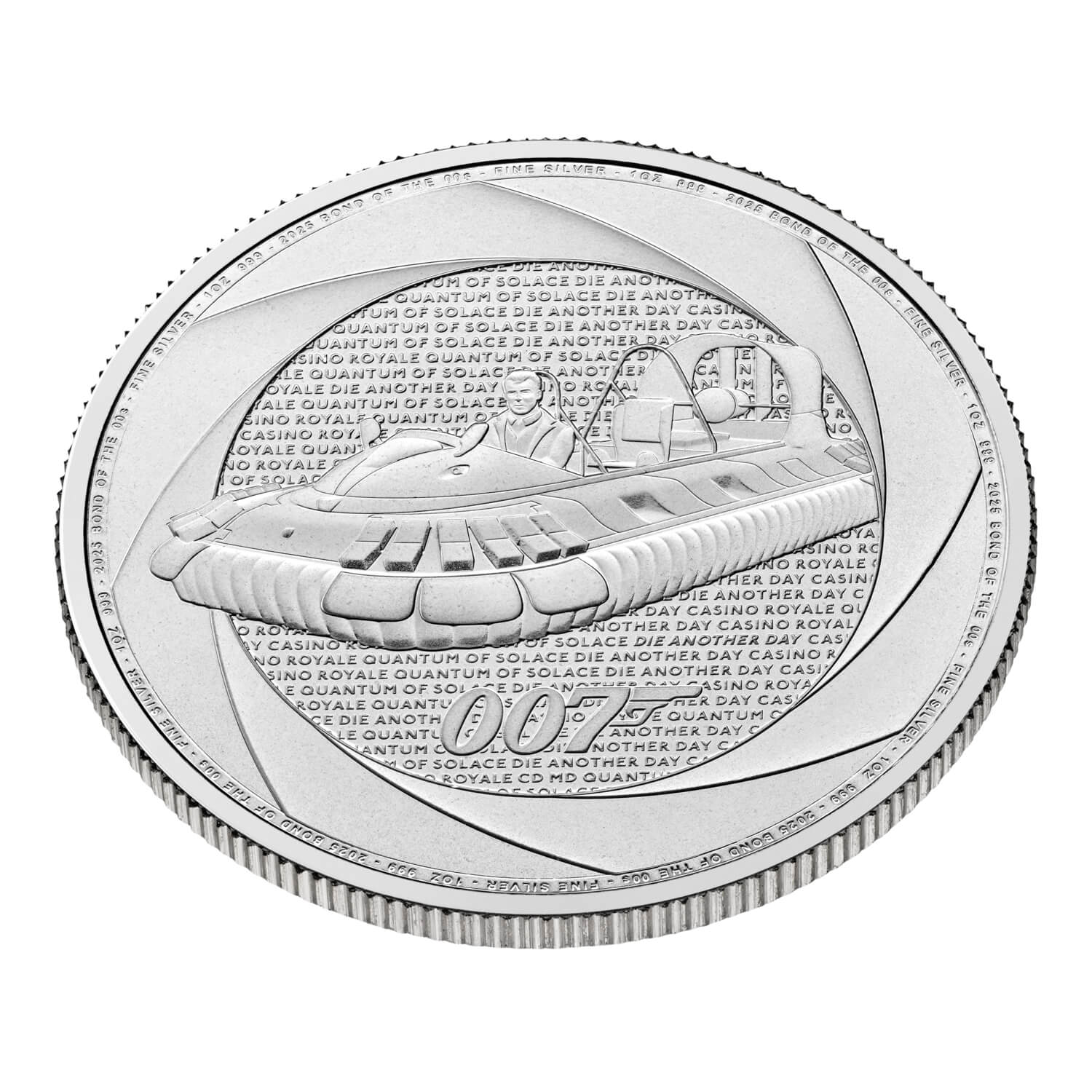 Silbermünze 1 oz James Bond 007™ - Six Decades of 007 - The 2000's 999.9 Silber 2025 – Bild 4