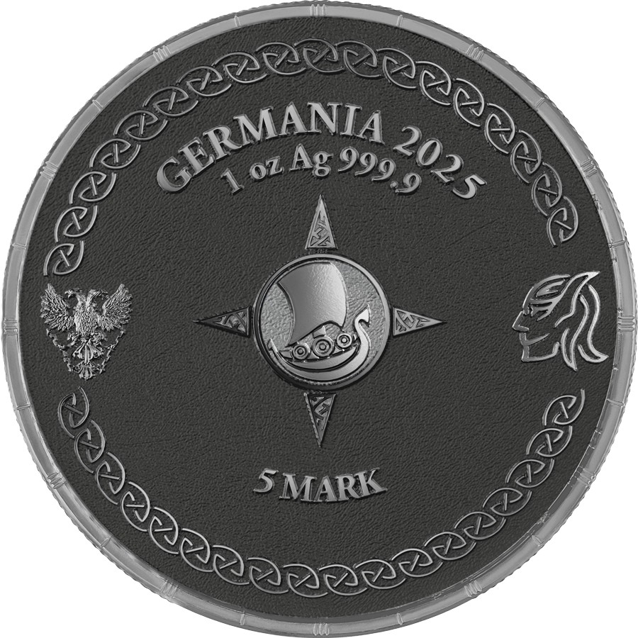 Silbermünze 2 x 1 oz Ragnarök Loki & Heimdall Geminus Black Germania Mint Silber – Bild 6