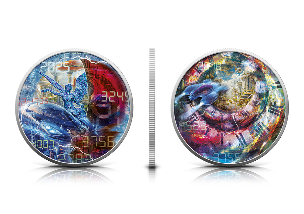 Silbermünze 1 oz Mexico Libertad 2024 Time Travel Zeitreise Future Zukunft – Bild 5