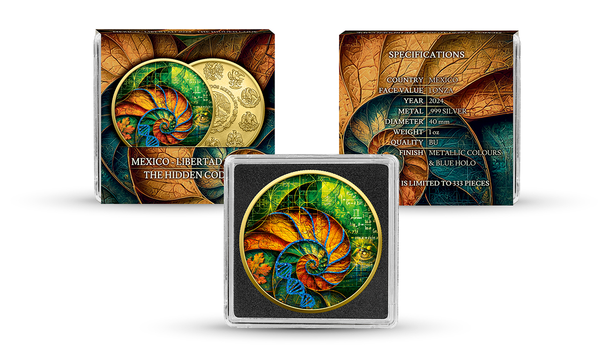 Silbermünze 1 oz Mexico Libertad 2024 - Metaphysical - The Hidden Code – Bild 6