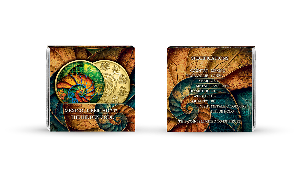 Silbermünze 1 oz Mexico Libertad 2024 - Metaphysical - The Hidden Code – Bild 5