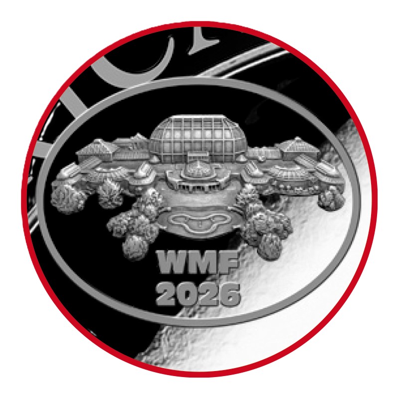 Silbermünze 1 oz Somalia Elefant 2026 Privy Mark WMF Berlin Botanical Garden – Bild 4