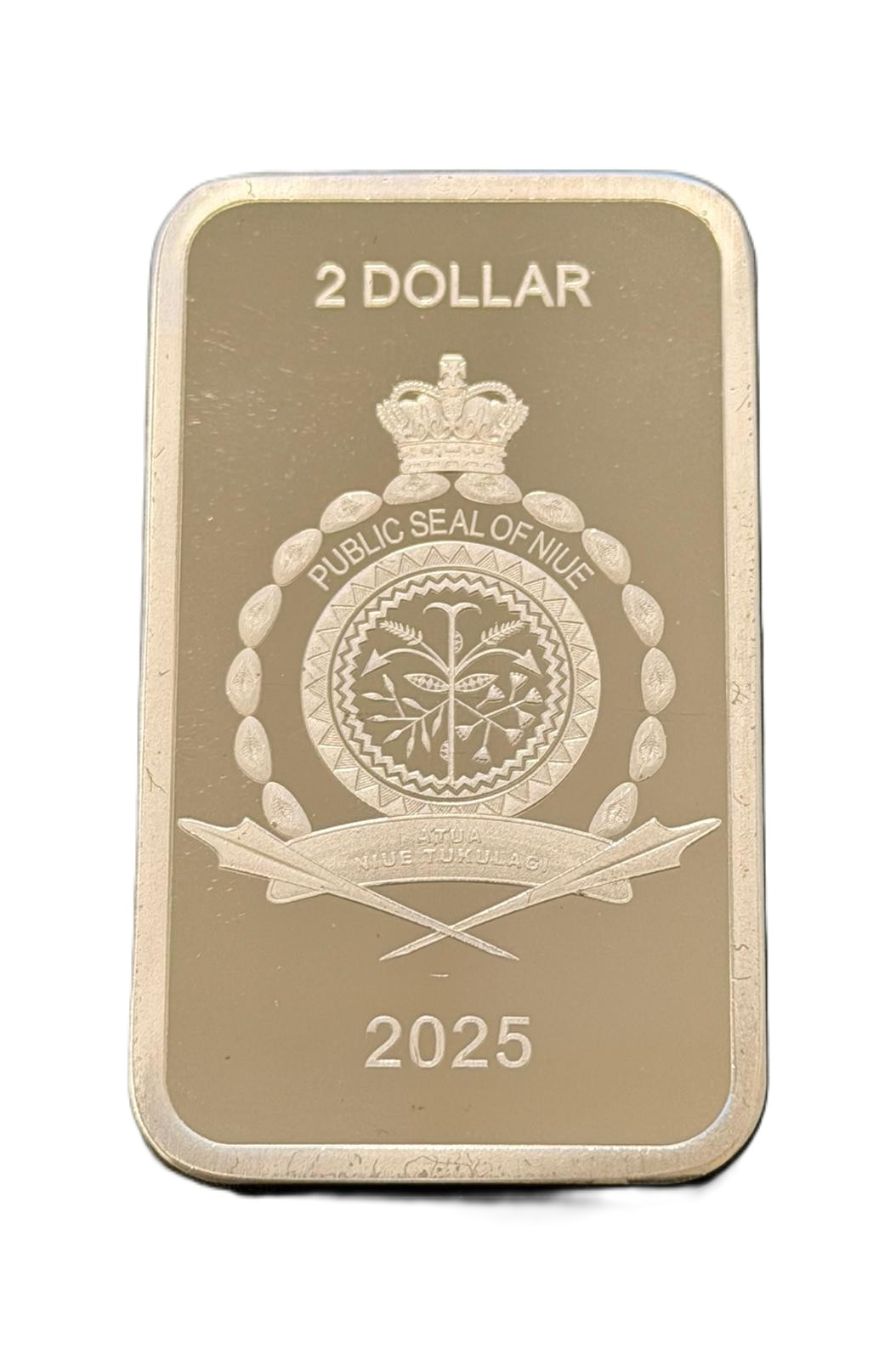 Silberbarren 1 oz Kinesis Mint - Segelschiff - 2025 - 999 Silber BU – Bild 4