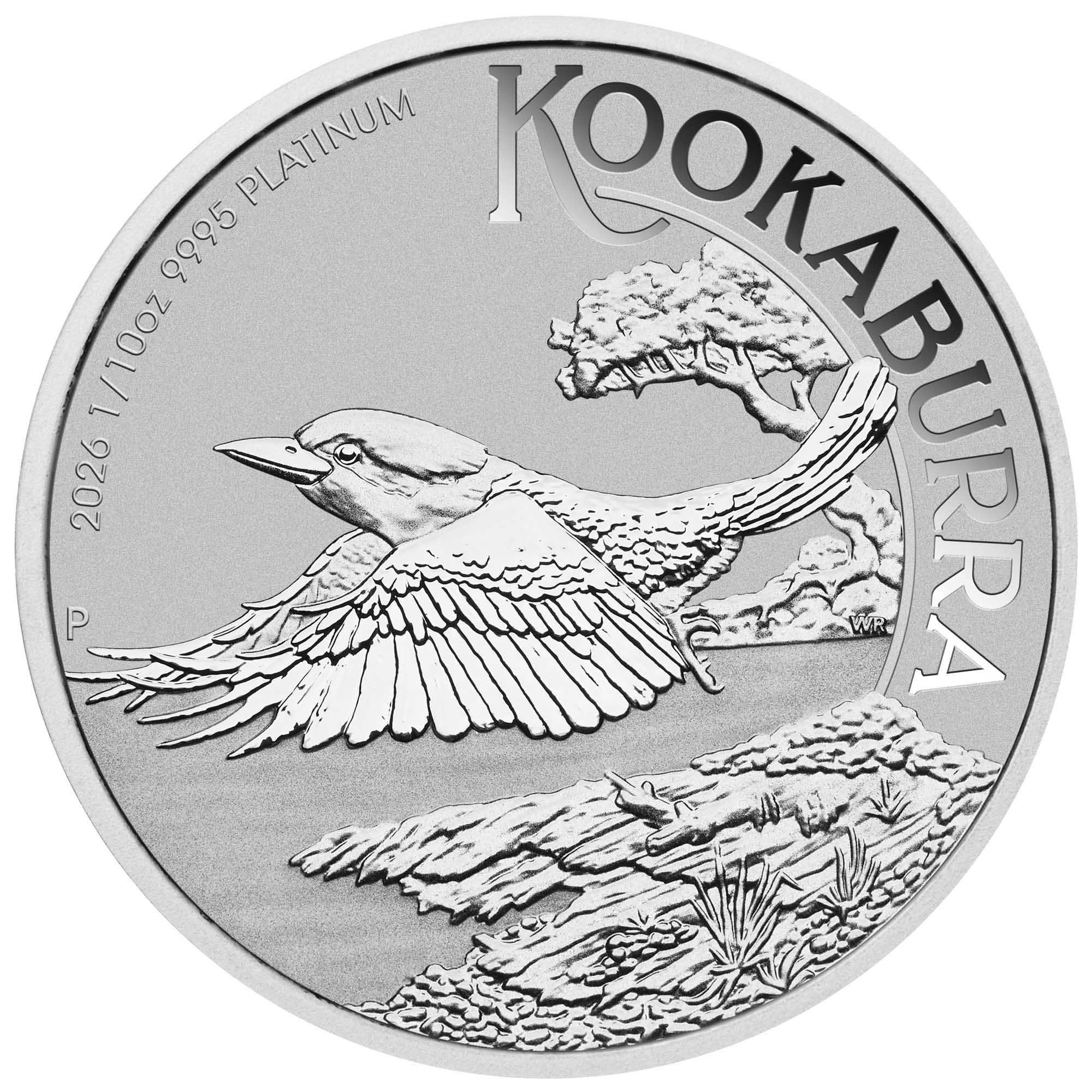 Platinmünze 1/10 oz Australien Kookaburra 2026 Platin Münze 999.5 – Bild 3