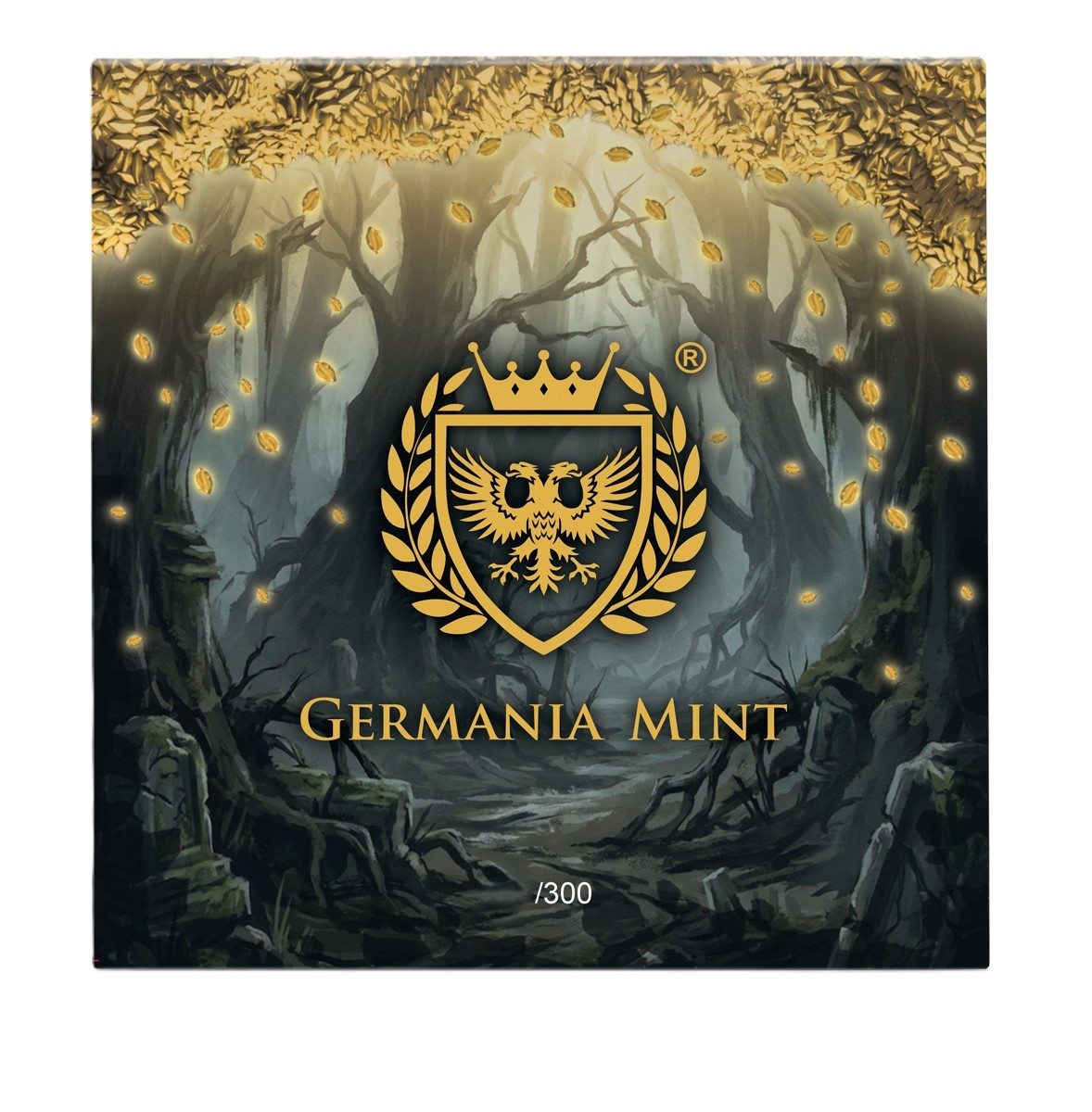 Silbermünze 1 oz Germania Mint Mythical Forest Yggdrasil Goldenleaf 2025 999 – Bild 6