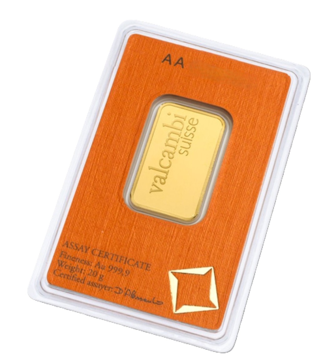 Valcambi 20 Gramm 999.9 Feingold Goldbarren – Bild 3