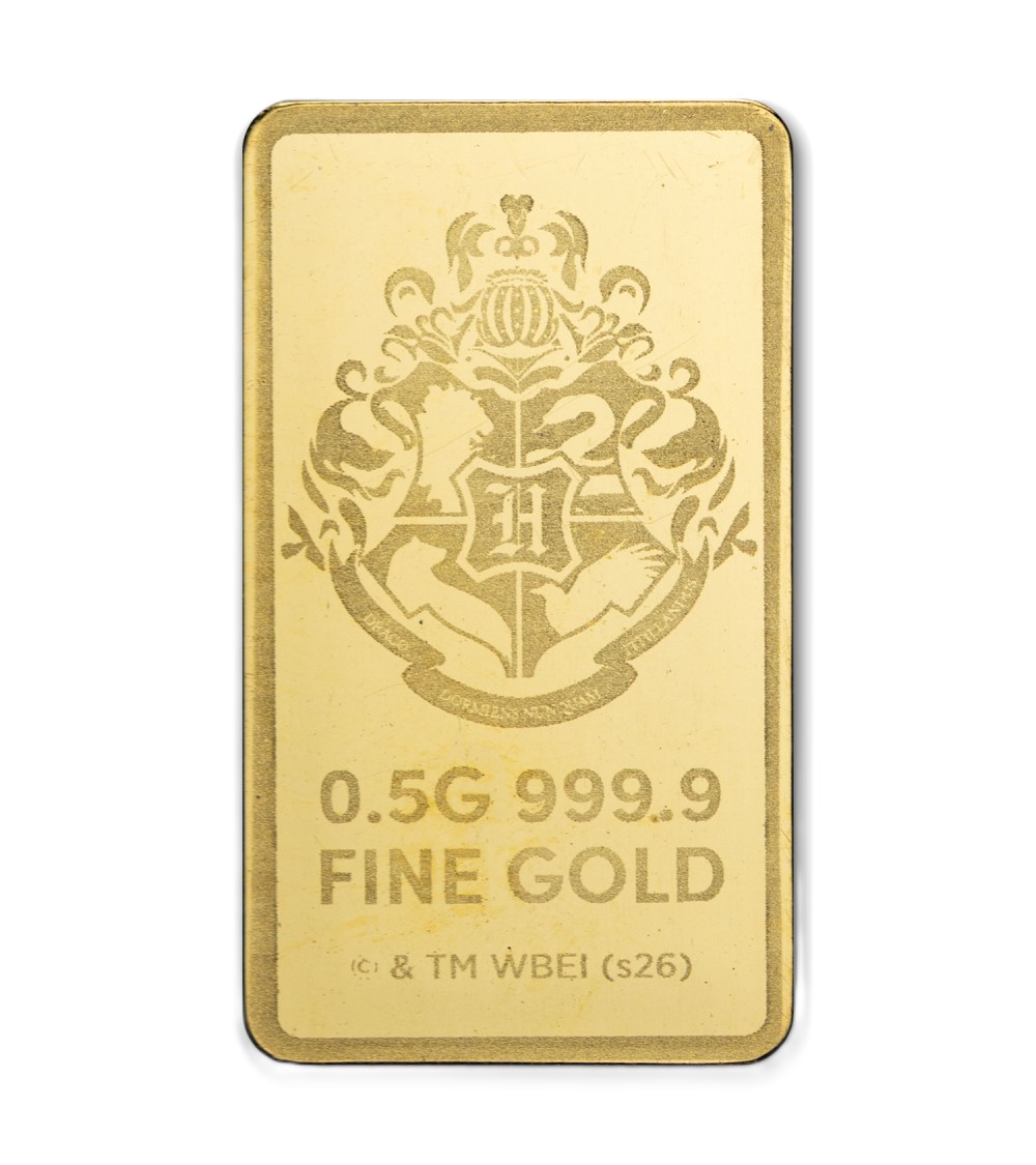 Goldbarren 0,5 Gramm Pamp Harry Potter 25th Anniversary 999.9 Gold im Blister – Bild 5