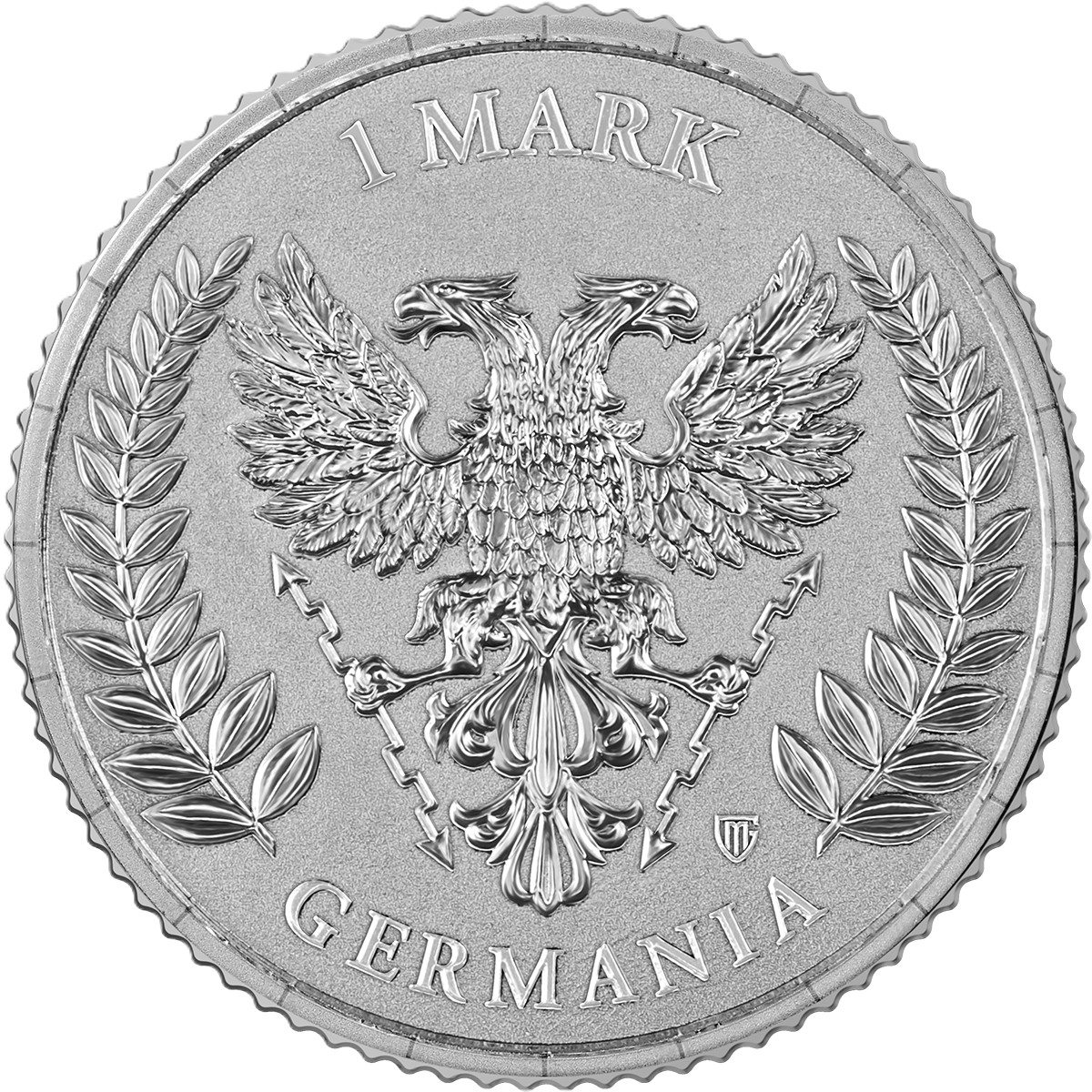 Silbermünze 1/10 oz Germania Mint - Germania 2026 - BU Silber 999 – Bild 5