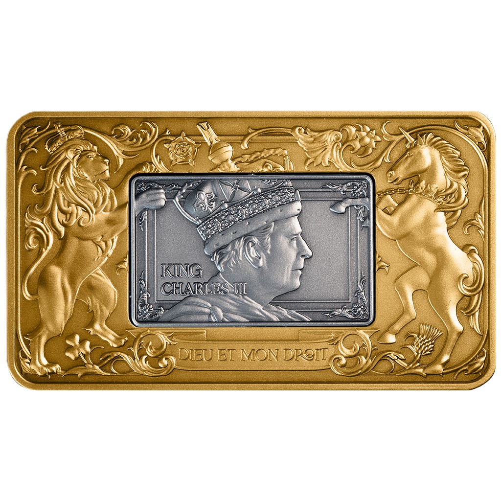 Silbermünze 2 oz Elizabeth II and Charles III Royal Portraits 2026 Silber Münze – Bild 5