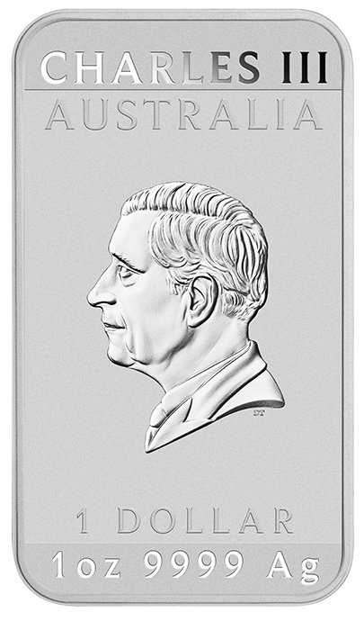 Silberbarren 1 oz Lunar Jahr des Pferdes Farbe Rectangular 2026 Silber Barren – Bild 4