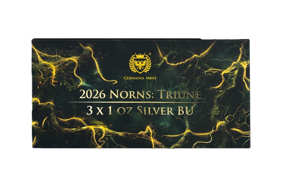Silbermünze 1 oz Germania Mint Norns Triune Set 2026 Silber Münze 999 – Bild 10