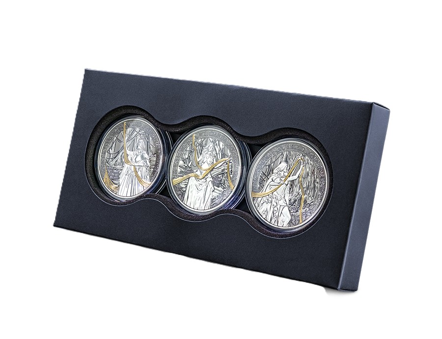 Silbermünze 1 oz Germania Mint Norns Triune Set 2026 Silber Münze 999 – Bild 4