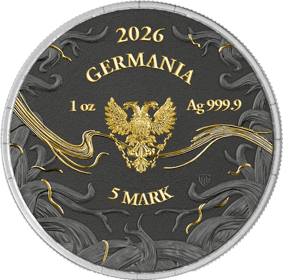 Silbermünze 1 oz Germania Mint Norns Triune Set 2026 Silber Münze 999 – Bild 8