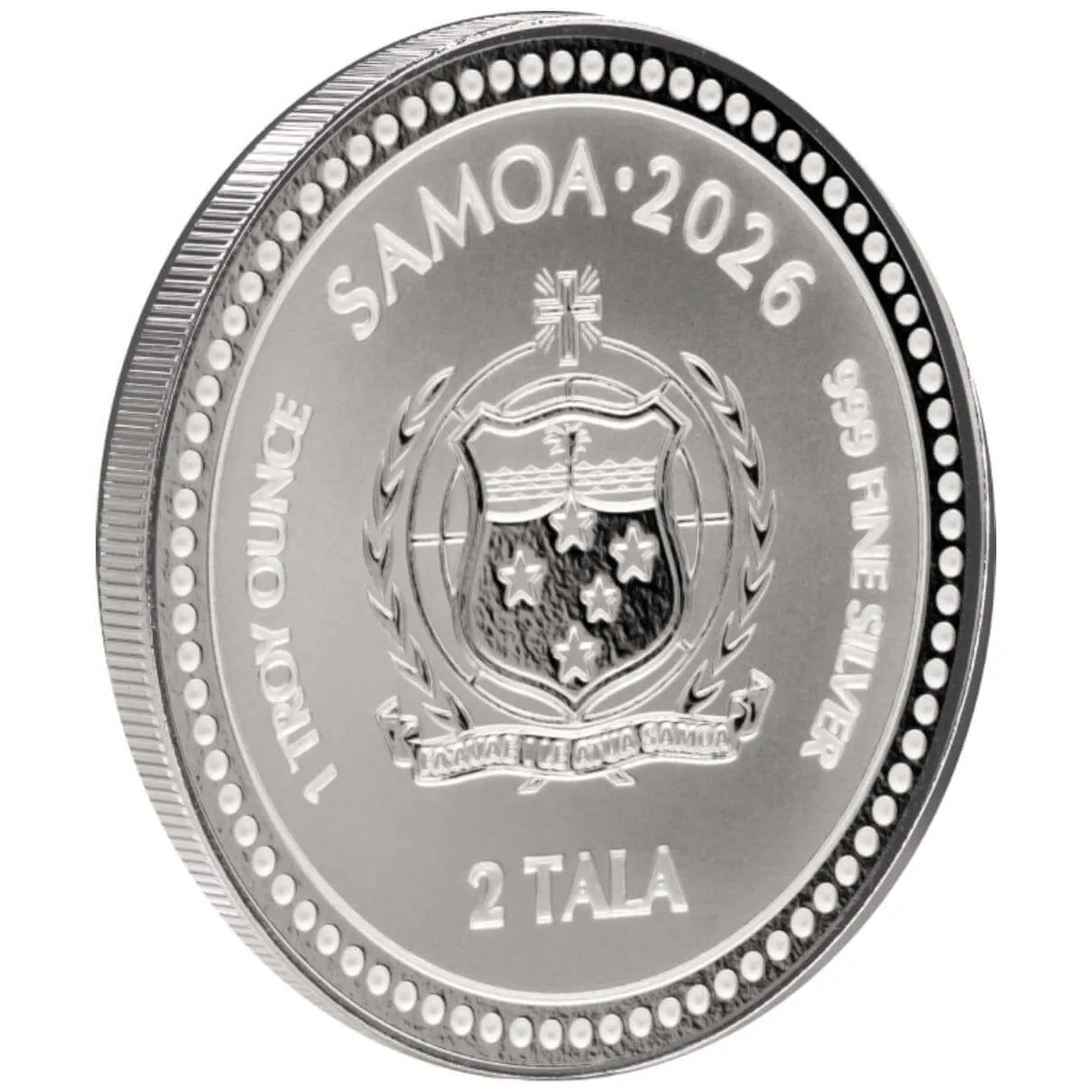 Silbermünze 1 oz Samoa Seahorse Seepferdchen BU 2026 Silber Münze 999 – Bild 5