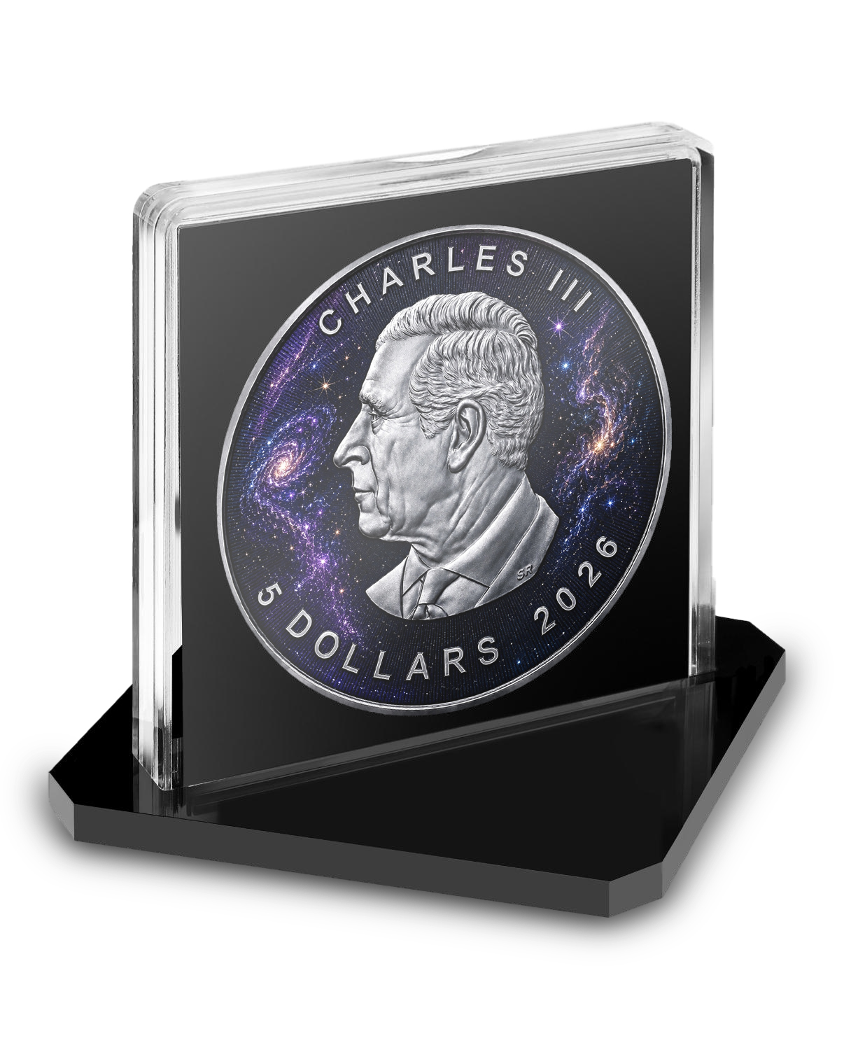 Silbermedaille 1 oz Canada 2026 - STELLAR Guardian - Farbe Aufsteller CoA 999.9 Silber – Bild 4
