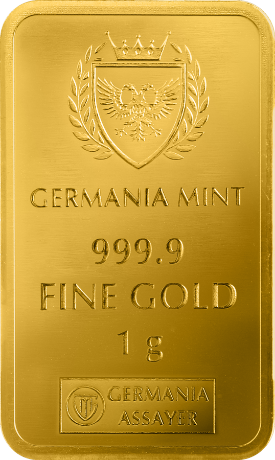 Goldbarren 1 Gramm Germania Mint - ANA Edition 2026 - .999 Gold Minted Bar – Bild 4