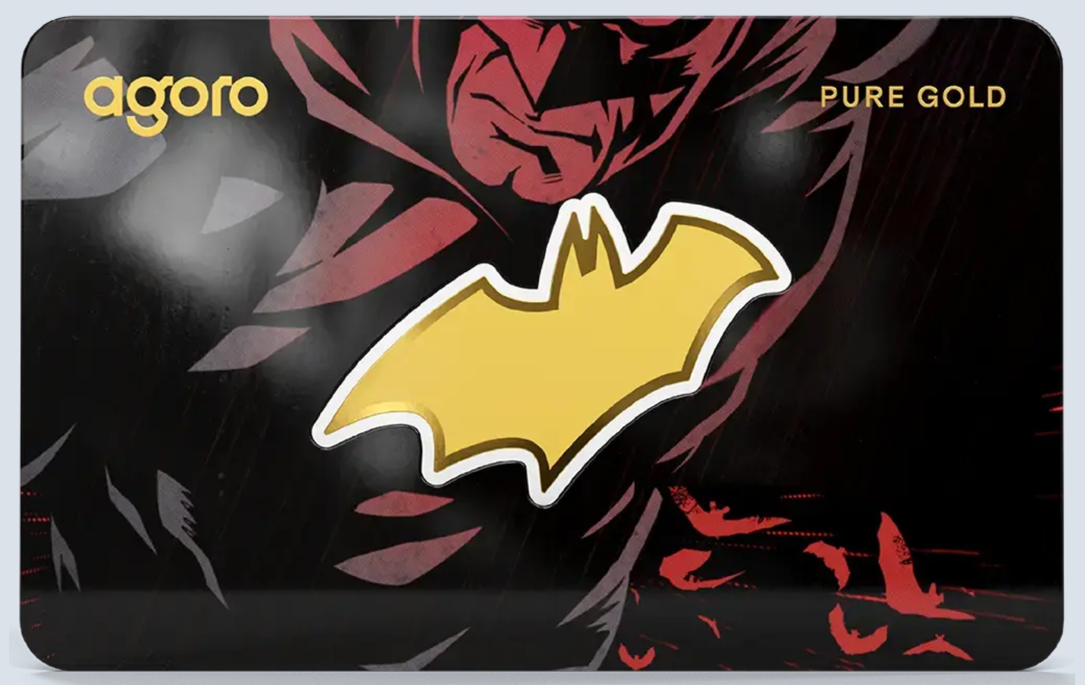 Goldmünze 0,1 Gramm DC Comics™ - Batman™ Emblem 2026 Polierte Platte Goldbarren – Bild 3