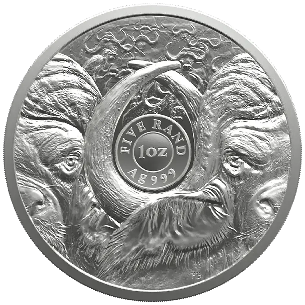 Silbermünze 1 oz Big Five III Büffel #5 2026 im Blister Silber Münze 999 – Bild 4