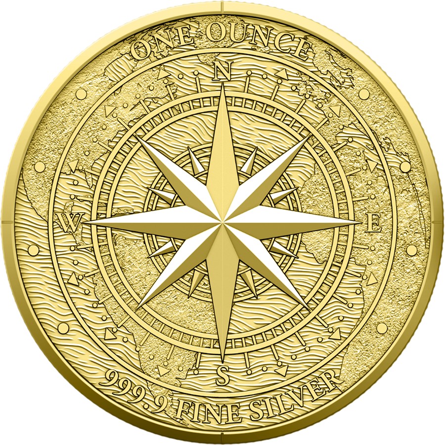 Silbermedaille 1 oz Germania Mint Halloween 2026 Farbe Gilded Silber – Bild 4