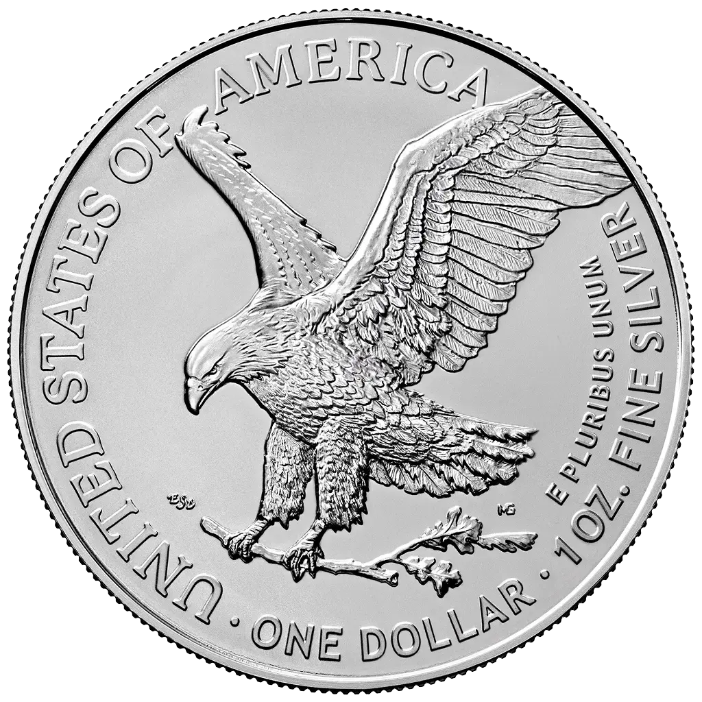 Silbermünze 1 oz American Silver Eagle - Halloween Midnight Raven 2026 Farbe – Bild 2